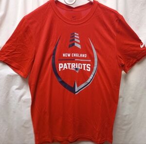 Nike Red Legend Patriots Graphic Tee
